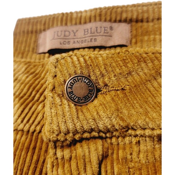 Judy Blue High Rise Camel Corduroy Bootcut Pant Women's 22W Stretch #AR88521 NWT - Picture 10 of 16